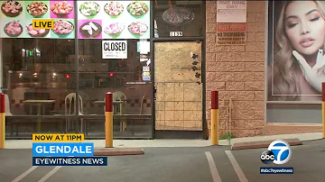 10 Glendale restaurants hit in string of burglaries; suspects at large