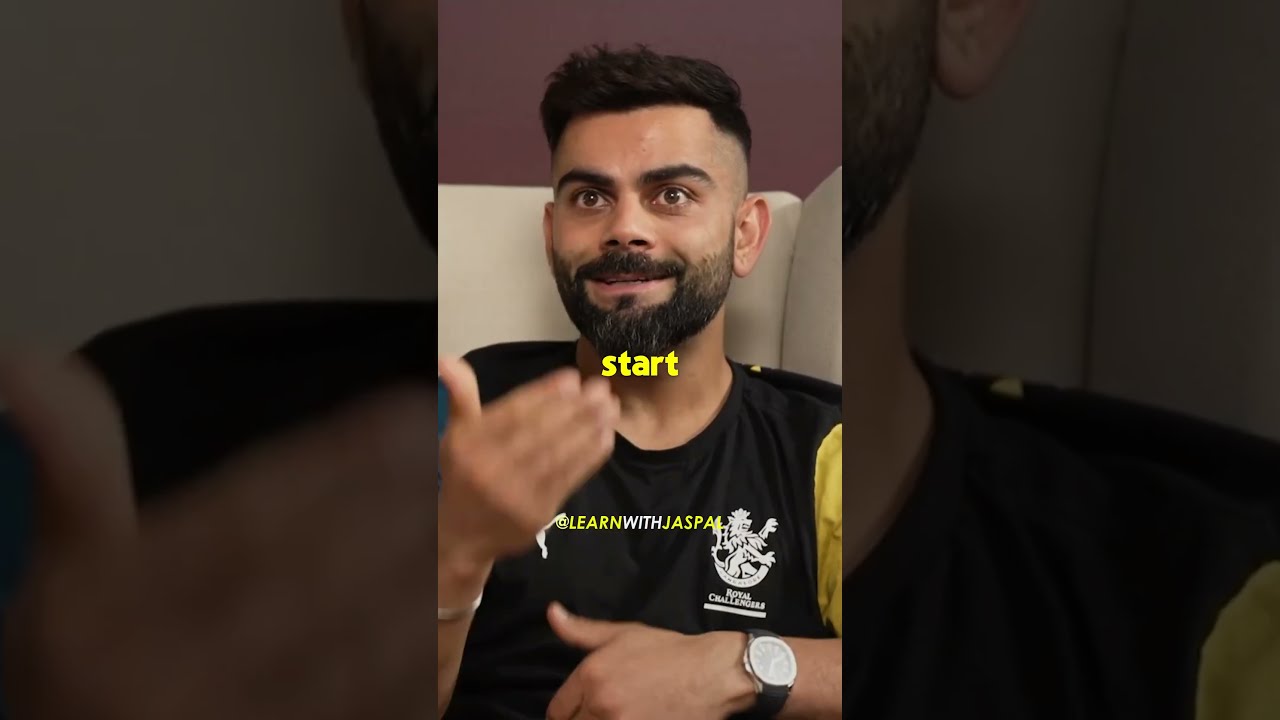 Virat Kohlis Life changing moment 