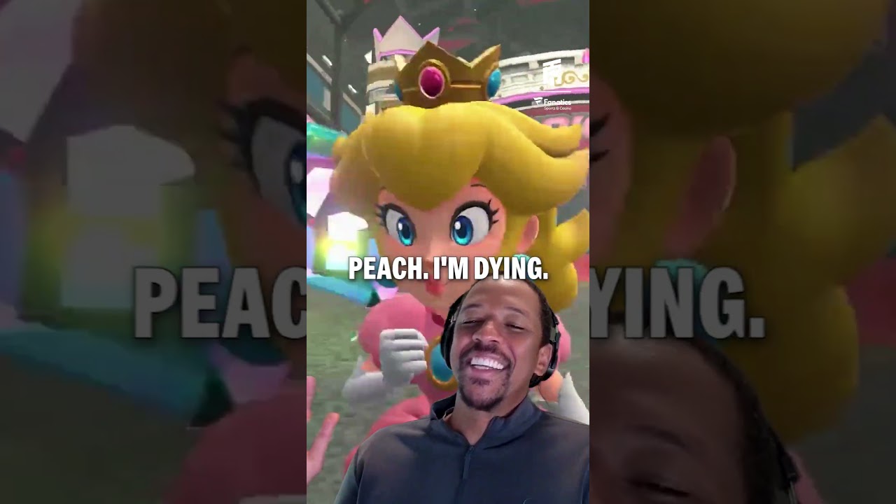 Princess Peach vs. Yoshi: Who has the best Mario Kart pick? #nba #gaming #nintendo