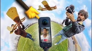 How I Film a Youtube Video! - Peter Sripol Behind the Scenes with Insta360 X3 by knoptop 533 views 1 year ago 6 minutes, 25 seconds