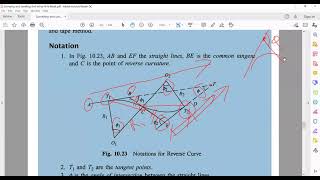 Reverse Curves part A | Curves in Surveying | Types of Curves | Horizontal Simple Curve.
