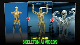 Create Trending Skeleton Education Ai Short Videos Skeleton Education Ai Video Editing