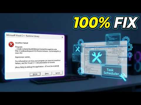Microsoft Visual C++ Runtime Library Error || CCXProcess || vulcan_