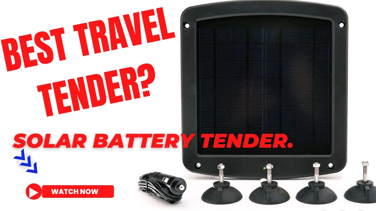 Solar Battery Tender 5 watts YouTube