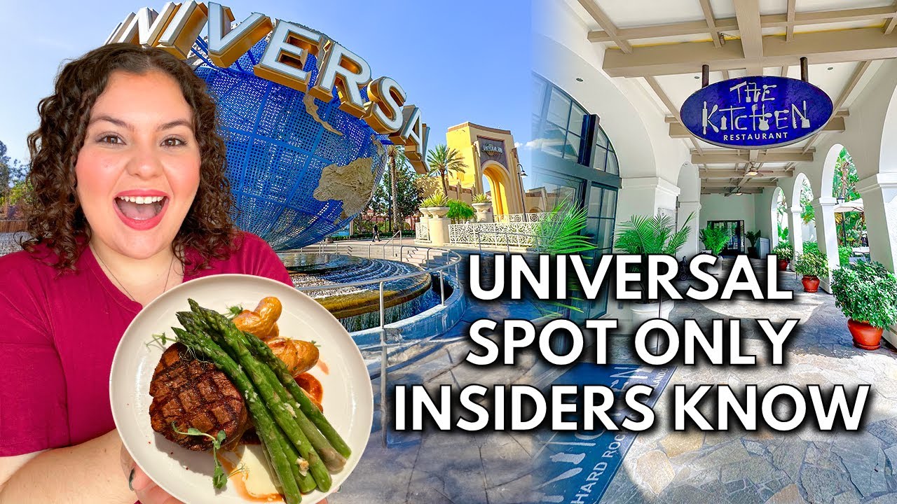Ресторан Universal Orlando, который профессионалы просто обожают | Обзор The Kitchen (ужин)