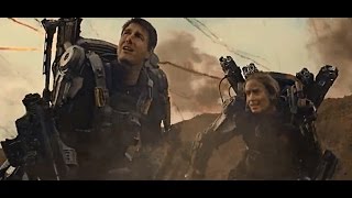 Edge of Tomorrow [2014] Scene: "What's his name again?"/Beach escape.