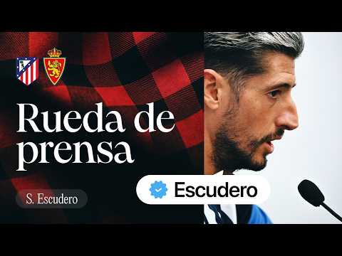 🔴 EN DIRECTO | Rueda de prensa de Sergio Escudero | Real Zaragoza