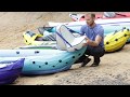 Best budget inflatable kayak search, review and tips for novice kayakers.