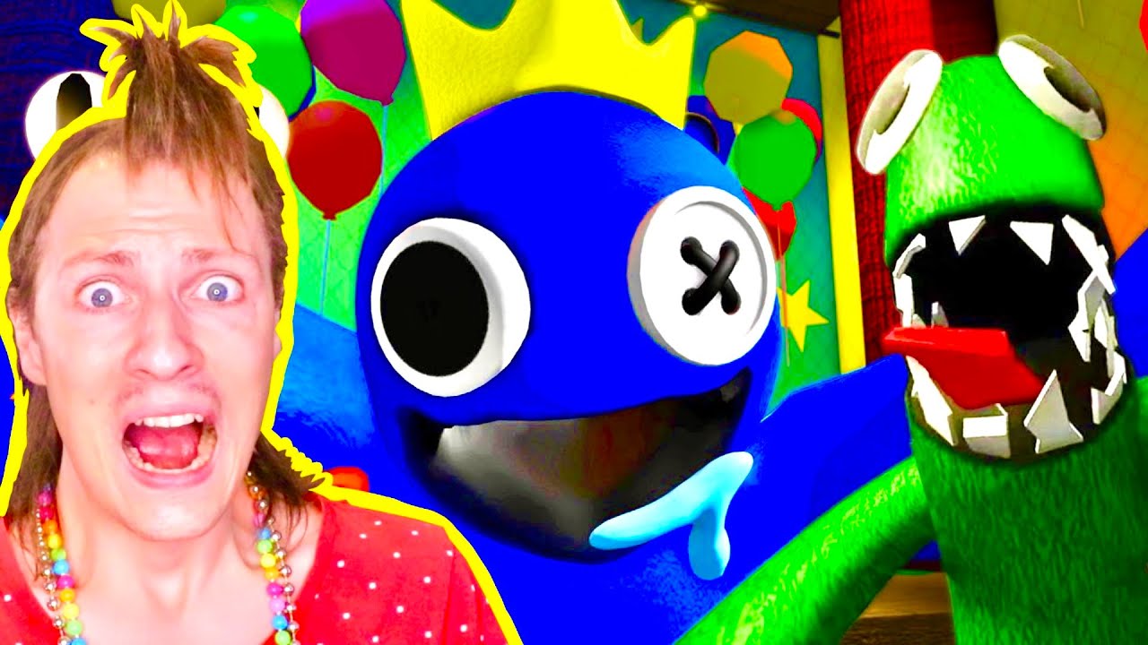 Rainbow Friends : Je TERMINE le jeu TOUTE SEULE et j’ai vraiment TROP PEUR ! Roblox Nadège Candle