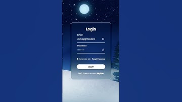 Login Form in HTML & CSS #login #loginscreen #loginform #shorts #shortsfeed #viral #coding #website