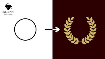 Laurel Wreath Logo in Inkscape | Vector Artwork | Tutorial