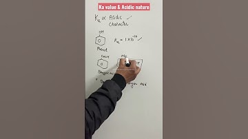How Ka value predict Acidic character of Phenol and Benzoic acid ?? #ytviral