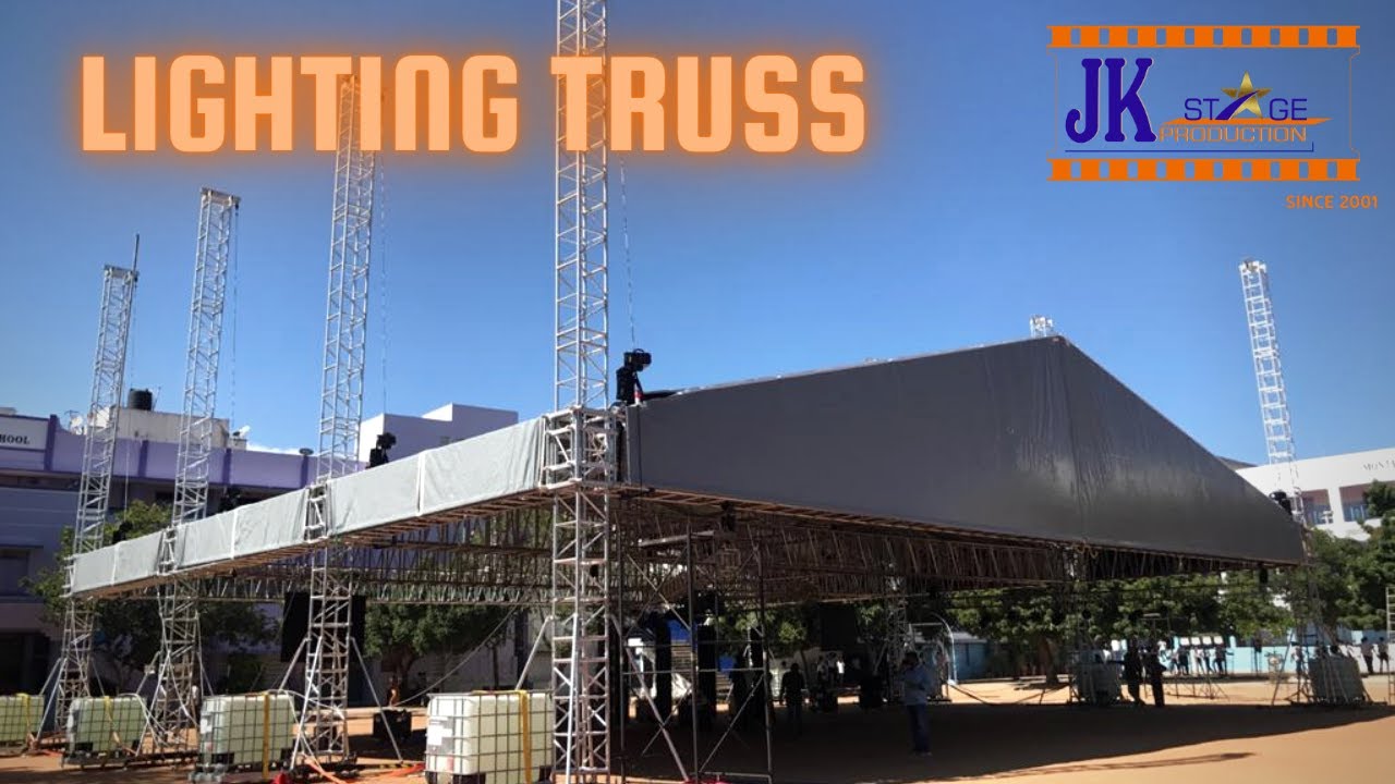 Lighting truss || Concert roofing truss