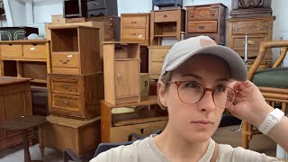 Thrifting as Many Nightstands as I Can to Flip in an Assembly Line | Part 1