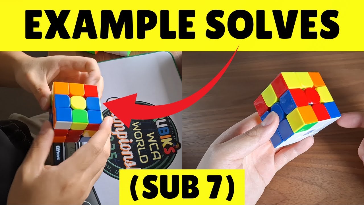 3x3 Example Solves From a Sub 7 Solver