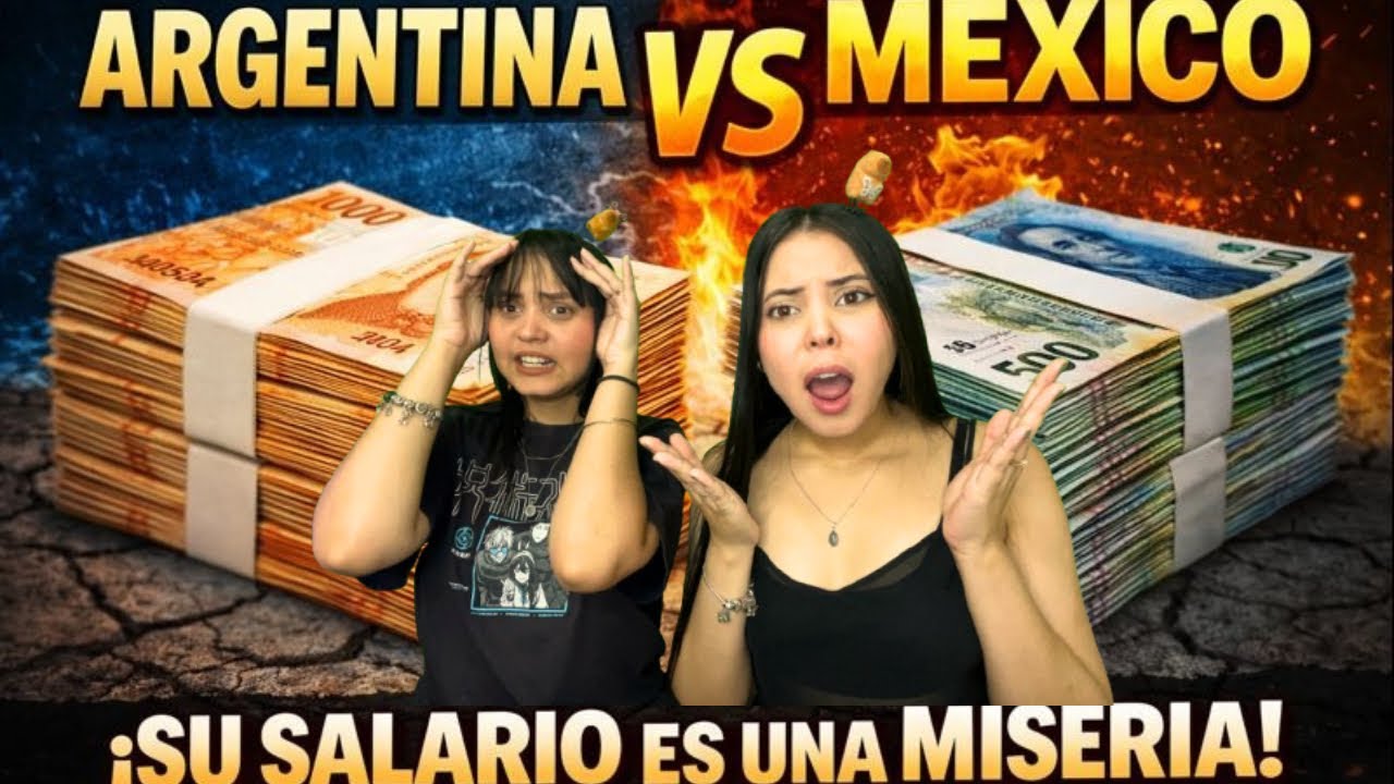 🇦🇷😭 ENVIDIA TOTAL: Argentinos lloran por su salario mínimo 💰⬇️ y admiten que 🇲🇽 México vive mejor 😬