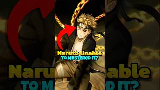 Why Naruto Never Tried To Master Minatos Flying Raijin?