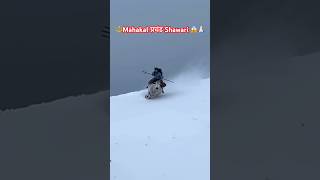 महाकाल प्रचंड सवारी 😱🔱🙏🏻#mahadev  #shiv #mahakal #wow #mountains #navratri #ride #viralshorts