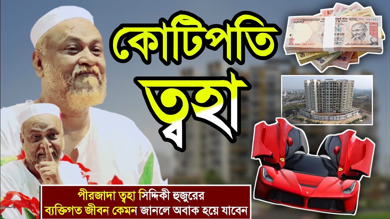 পীরজাদা ত্বহা সিদ্দিকী হুজুরের ব্যক্তিগত জীবন কেমন┇pirzada toha siddiqui life history┇ত্বহা সিদ্দিকী