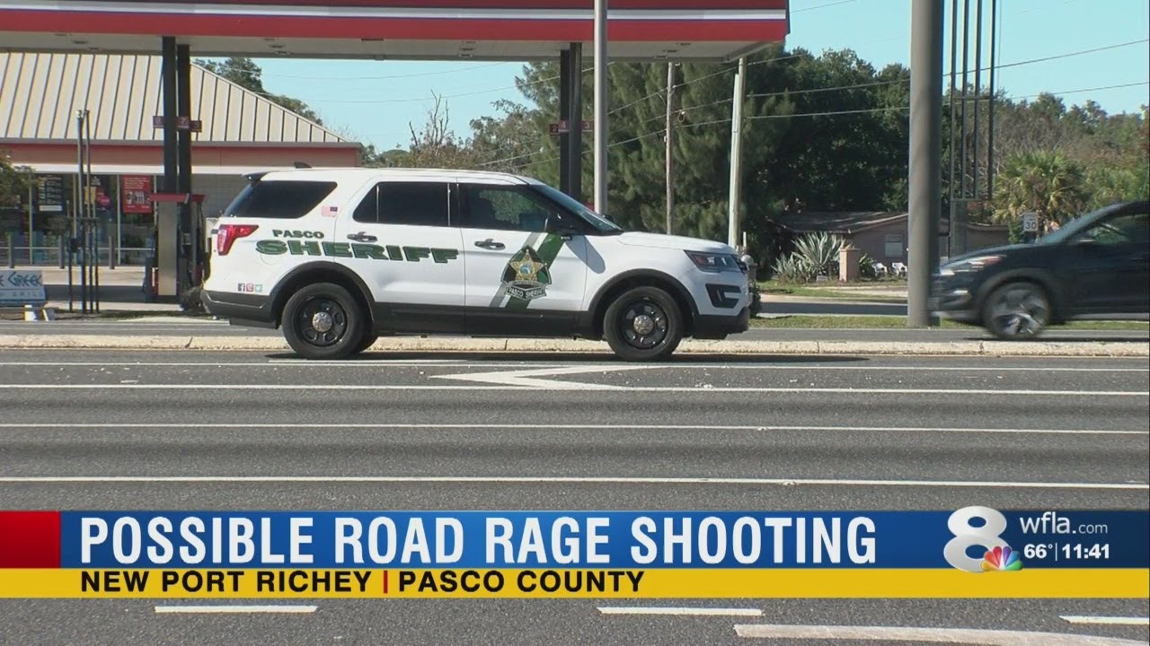 Police: Motorcyclist shoots driver on U.S. 19 in New Port Richey - YouTube