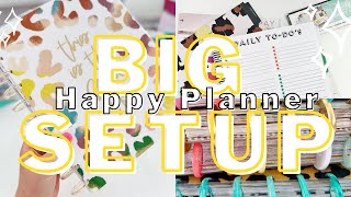 BIG HAPPY PLANNER SETUP | HOW TO FRANKENPLANNER