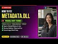 Fix metadata.dll Error!
