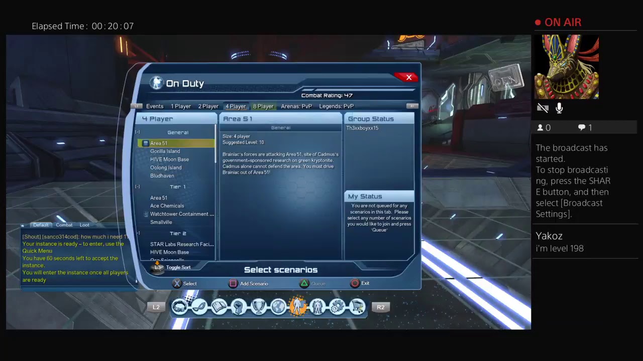 DCUO how to get marks of victory