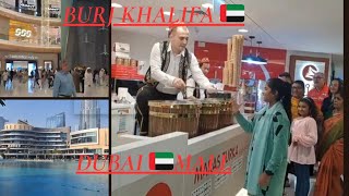 Dubai🇦🇪 Mall & Burj Khalifa[4K] Walking Tour👌👌