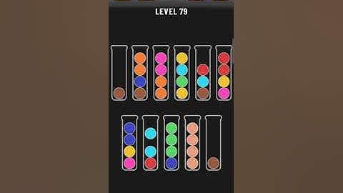 Ball Sort Puzzle Level-79 Walkthrough #Funbraingames || SGA