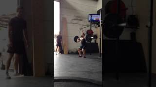 Josselin Dumont RX wod 1A/1B cyprus throwdown 2017