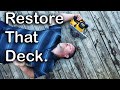 From Hazardous to Happy: DIY Deck Restoration on a Budget!