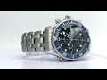Omega Seamaster Professional 300m Chrono 41.5mm Full Size 2599.80.00 Automatic Watch Blue