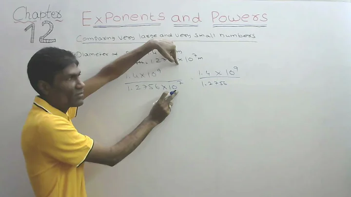 Comparing Very Large and Small Numbers