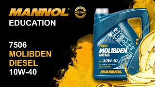 MANNOL 7506 Molibden Diesel 10W-40