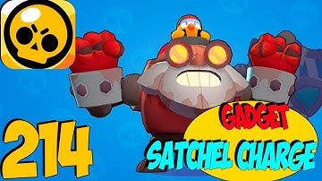 Brawl Stars - Gameplay Walkthrough Part 214 - Dynamike Gadget Satchel Charge(iOS, Android)