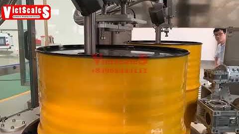 Cân chiết rót chất lỏng tự động cho thùng phuy 300-500L