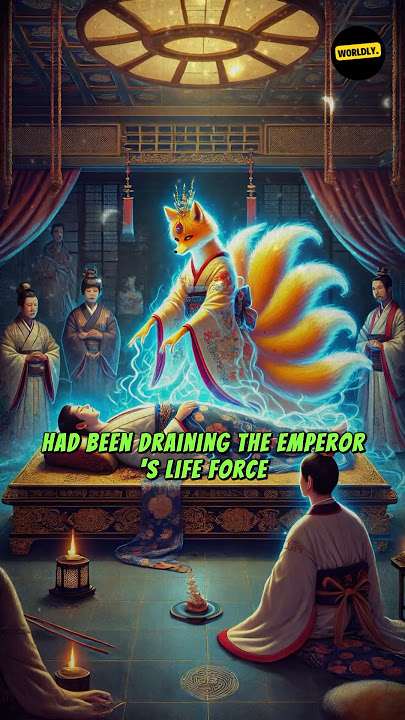 Ancient Japan's Nine-Tailed Fox Spirit #JAPANESEMYTHOLOGY #mythology