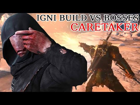 IGNI build vs BOSSES I CARETAKER I Witcher 3: The Wild Hunt