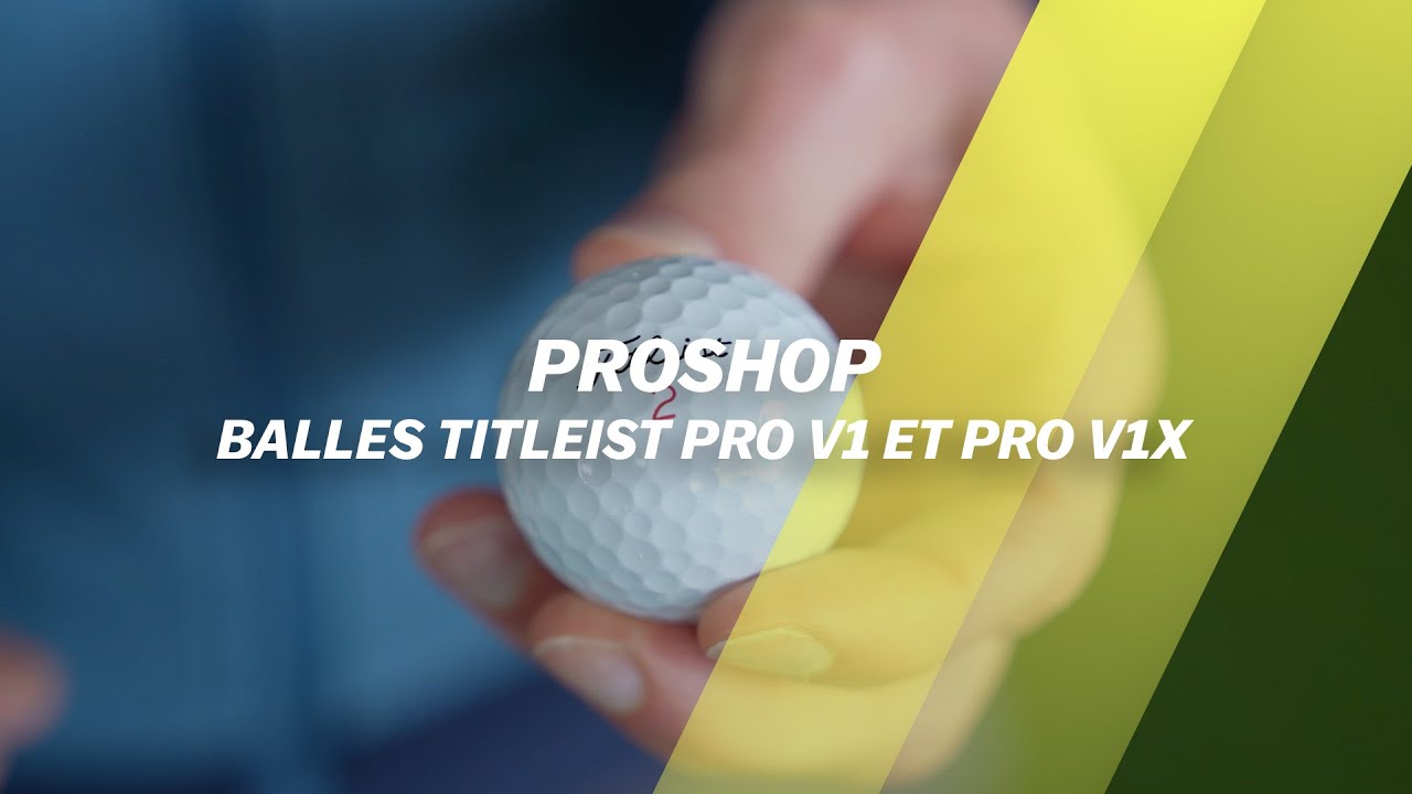 Proshop : Balles Titleist Pro V1 &amp; Pro V1x