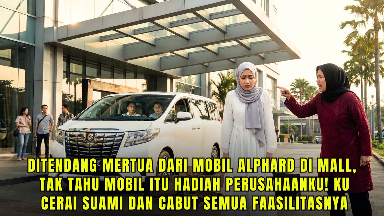 DIUSIR MERTUA DARI ALPHARD tak tahu itu mobilku! Langsung kutarik dan ceraikan suamiku!