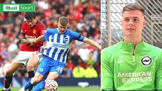 'I grew up supporting Man United!' Evan Ferguson on his footballing idols and his impact at Brighton