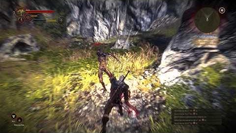 The Witcher 2 - Geralt vs Rotfiends