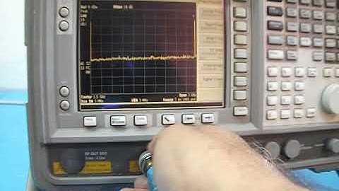Agilent E4402B spectrum analyzer Patentix Ltd with option 1DR