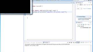 Section 8  Examining a Simple Java Program in Detail