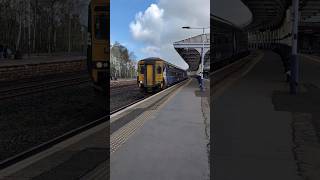 Scotrail Class 156 DMU Trains In Action at Kilmarnock