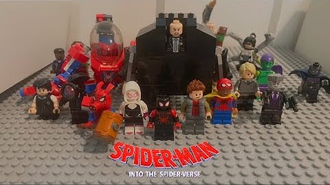 HOW TO BUILD EVERY MAIN CHARACTER - SPIDER-MAN: INTO THE SPIDER-VERSE custom showcase