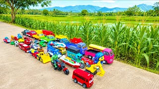 WADIDAW‼️Mobil Truk Tronton Bongkar Exavator, Mobil Pemadam, Truk Molen, Kereta Thomas, DumTruk