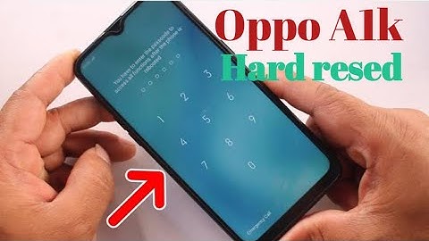 How To Unlock Oppo A1k .Without Pc .How To hard Reset Oppo A1k Without Pc