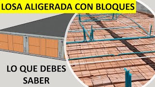 ARMADO DE LOSA ALIGERADA Con Bloques | Proceso Constructivo de la Placa