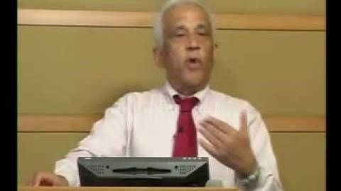 Concepts in Demography - Professor Mehtab S. Karim Lecture Part 2 of 6